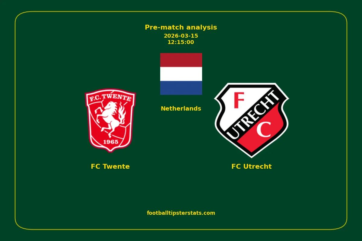 Pre-match analysis: FC Twente vs FC Utrecht on 2026-03-15
